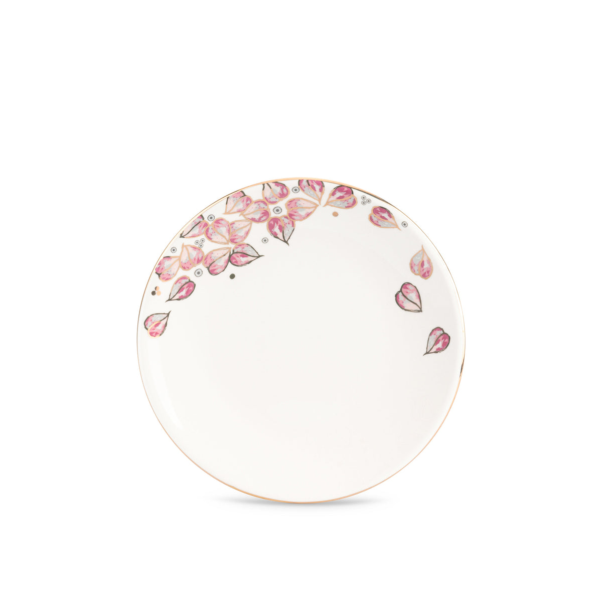 Lilac - Dessert Plate Set, 6 Pieces - Pink