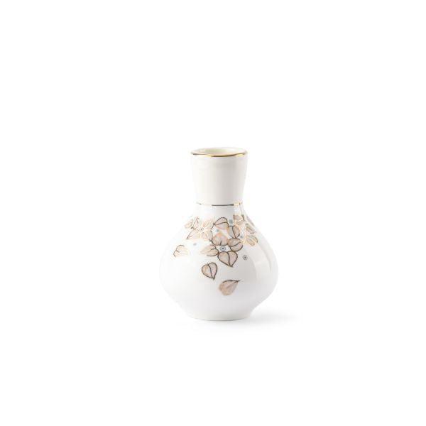 Lilac - Small Decorative Vase - White