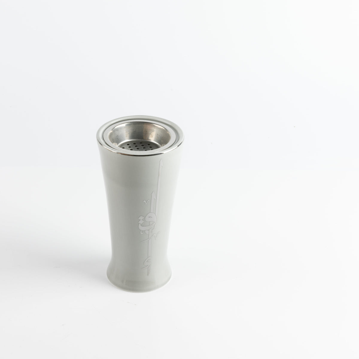 Liqa'a - Incense Burner - Grey & Silver