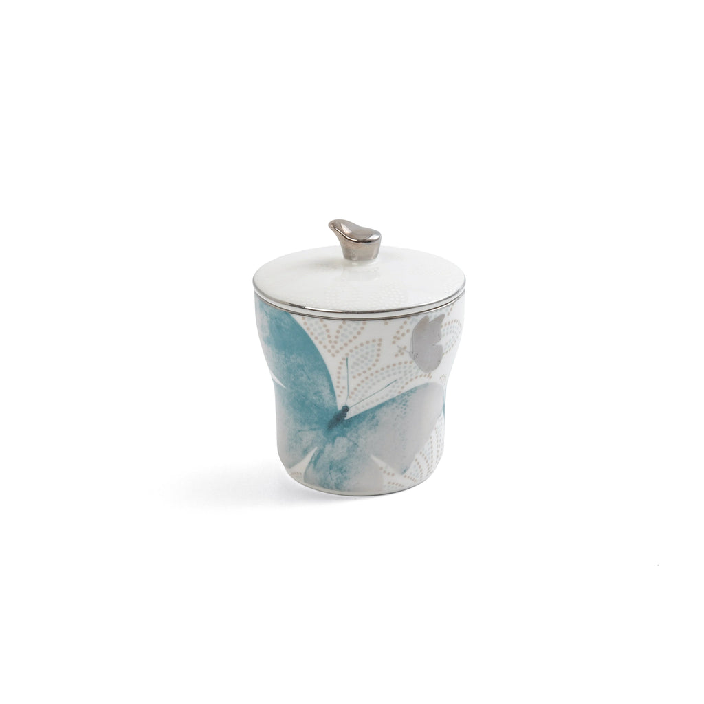 Veloura - Tea Set (13-Pc) - Blue & Silver