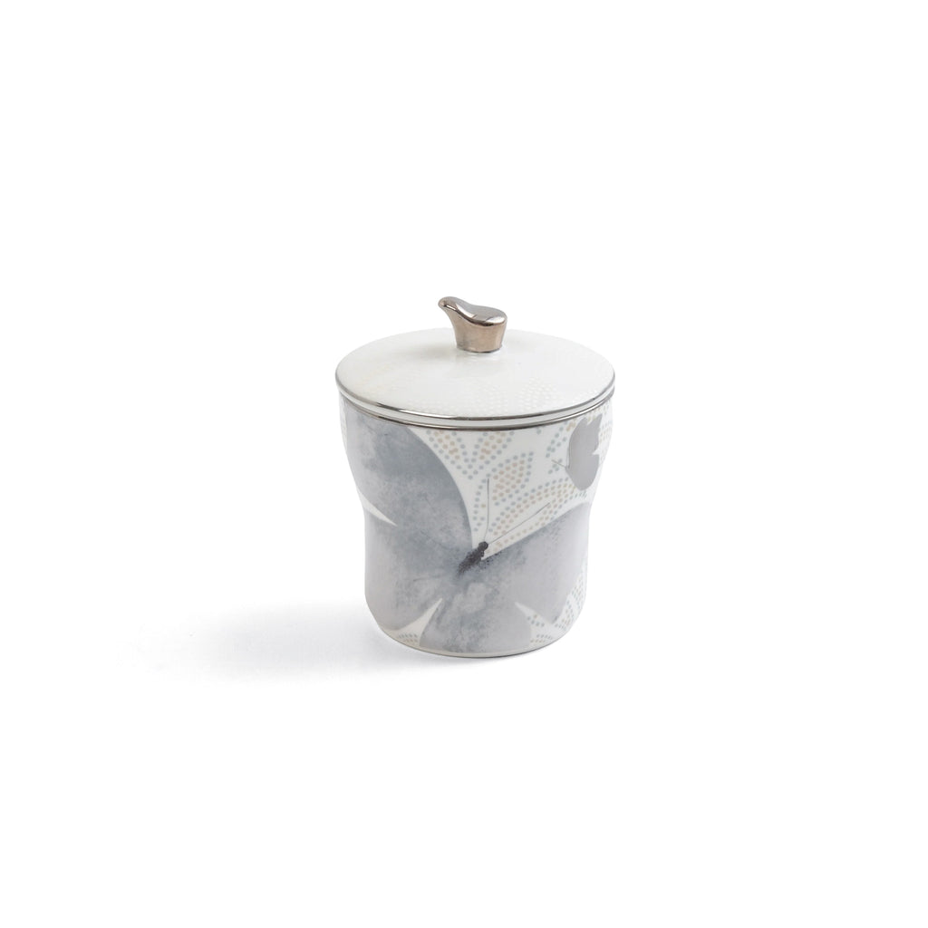 Veloura - Tea Set (13-Pc) - Grey & Silver