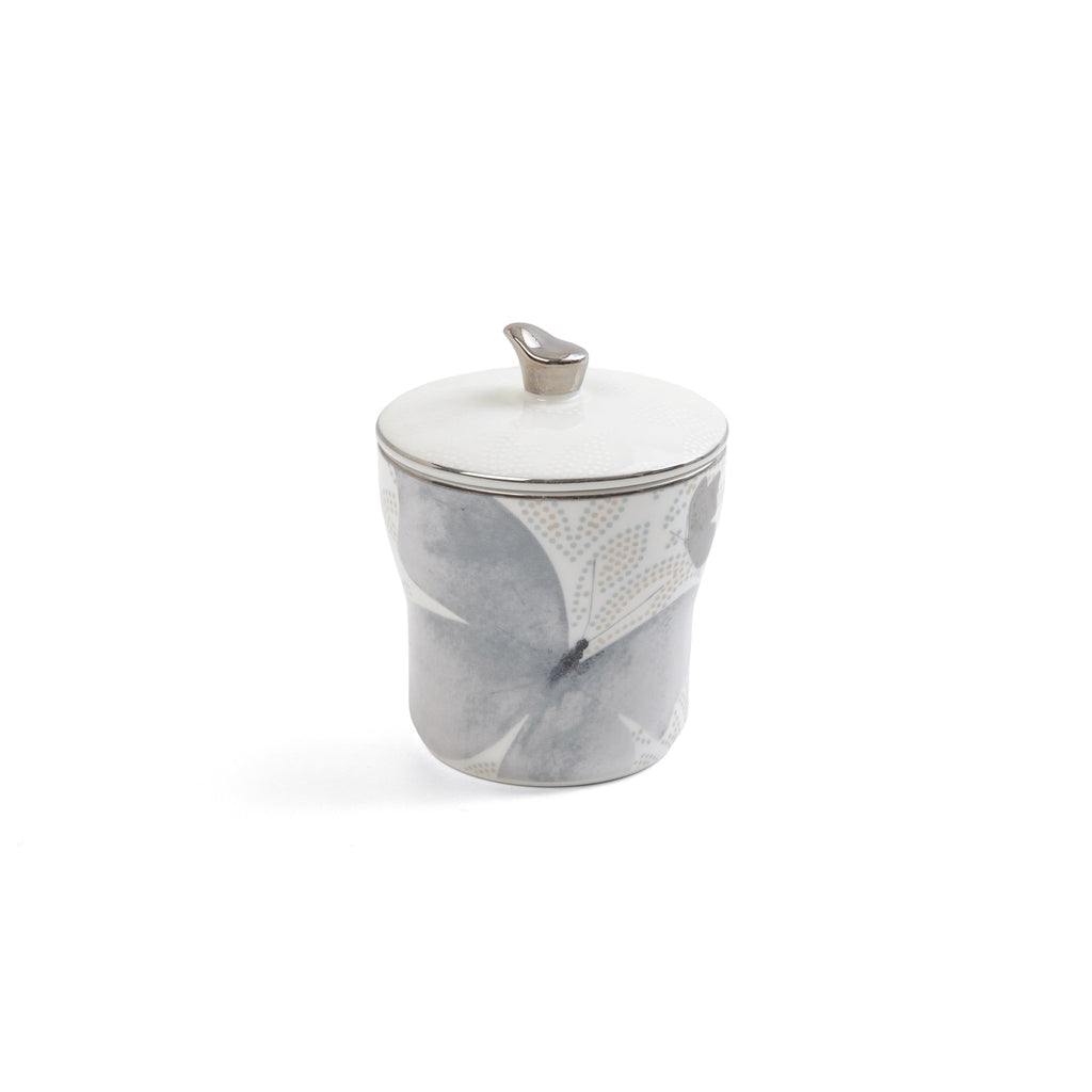 Veloura - Tea Set (19-Pc) - Grey & Silver
