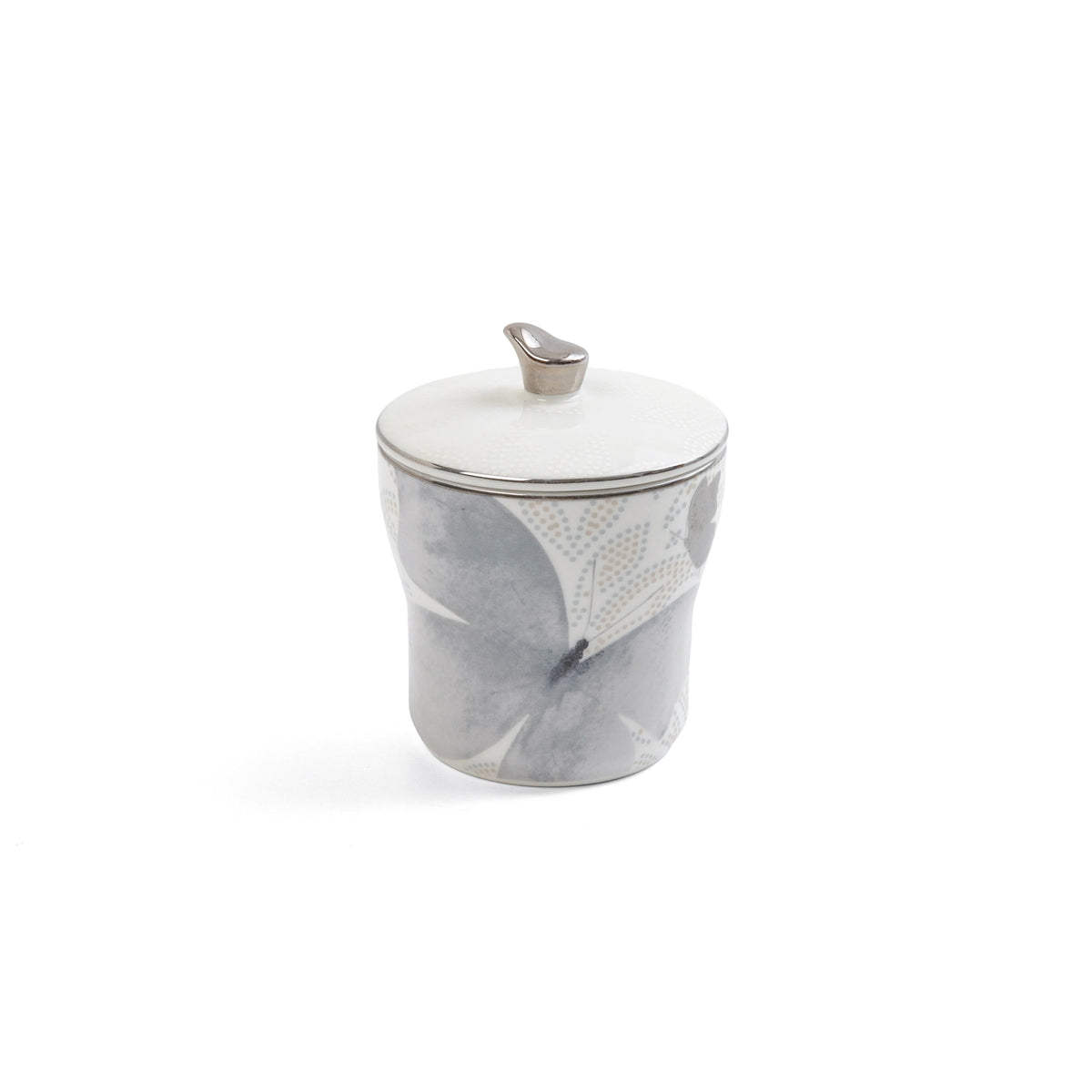 Veloura - Tea Set (19-Pc) - Grey & Silver