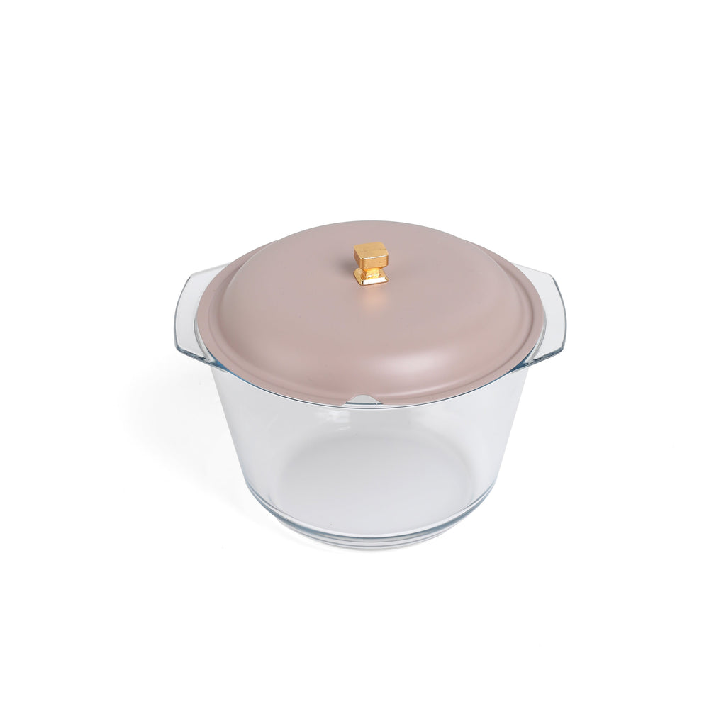 Jiwar - Deluxe Gold Engraved Soup Buffet - Lavender & Gold