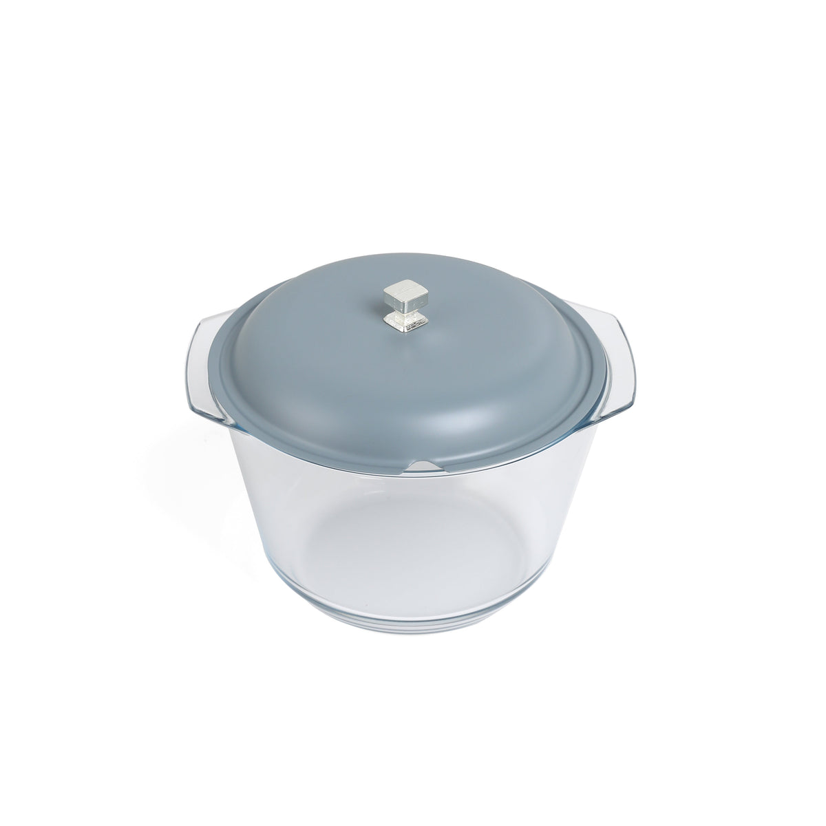 Jiwar - Deluxe Gold Engraved Soup Buffet - Haze BLue &Silver