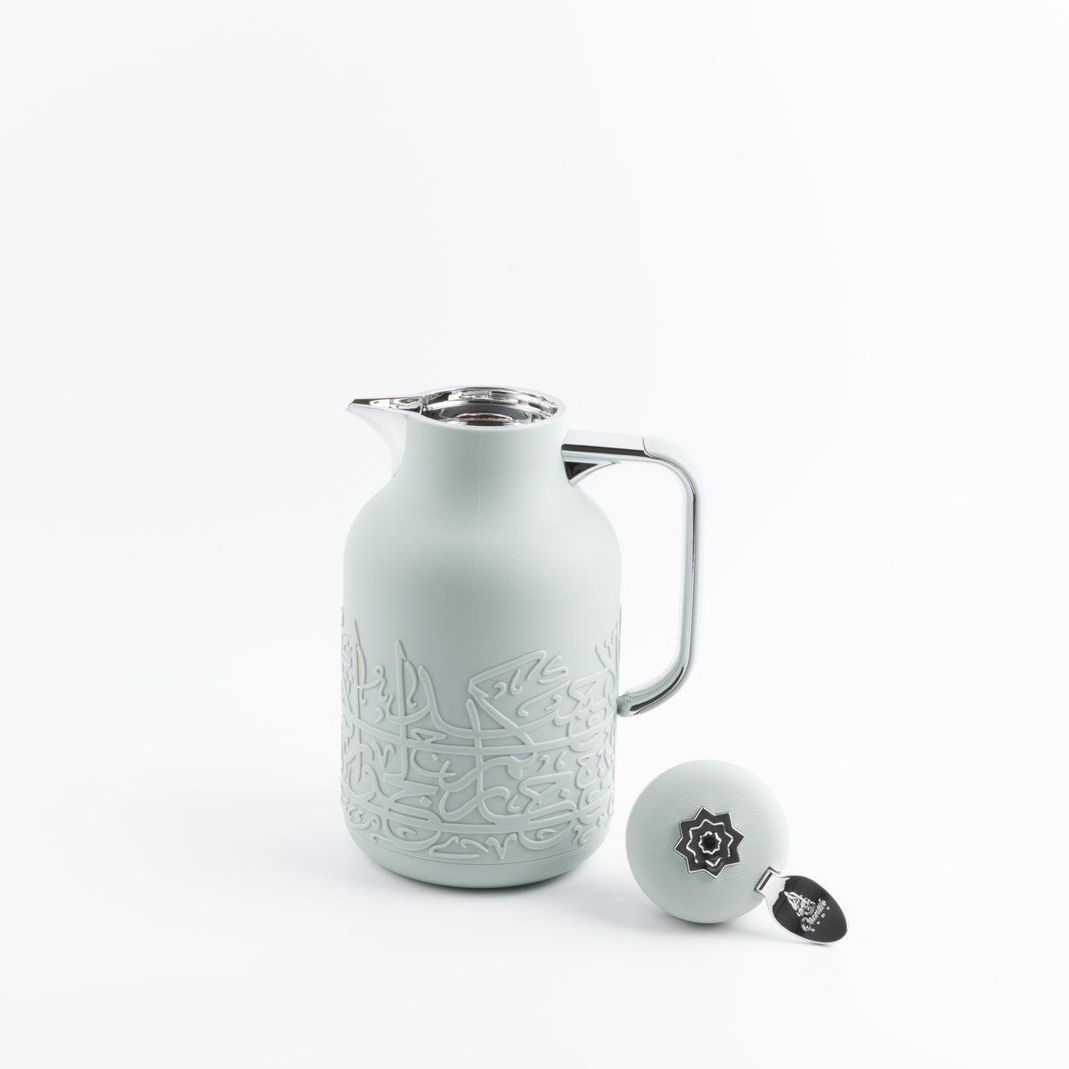 Jiwar - Vacuum Flask / Thermos - Mint Green & Silver