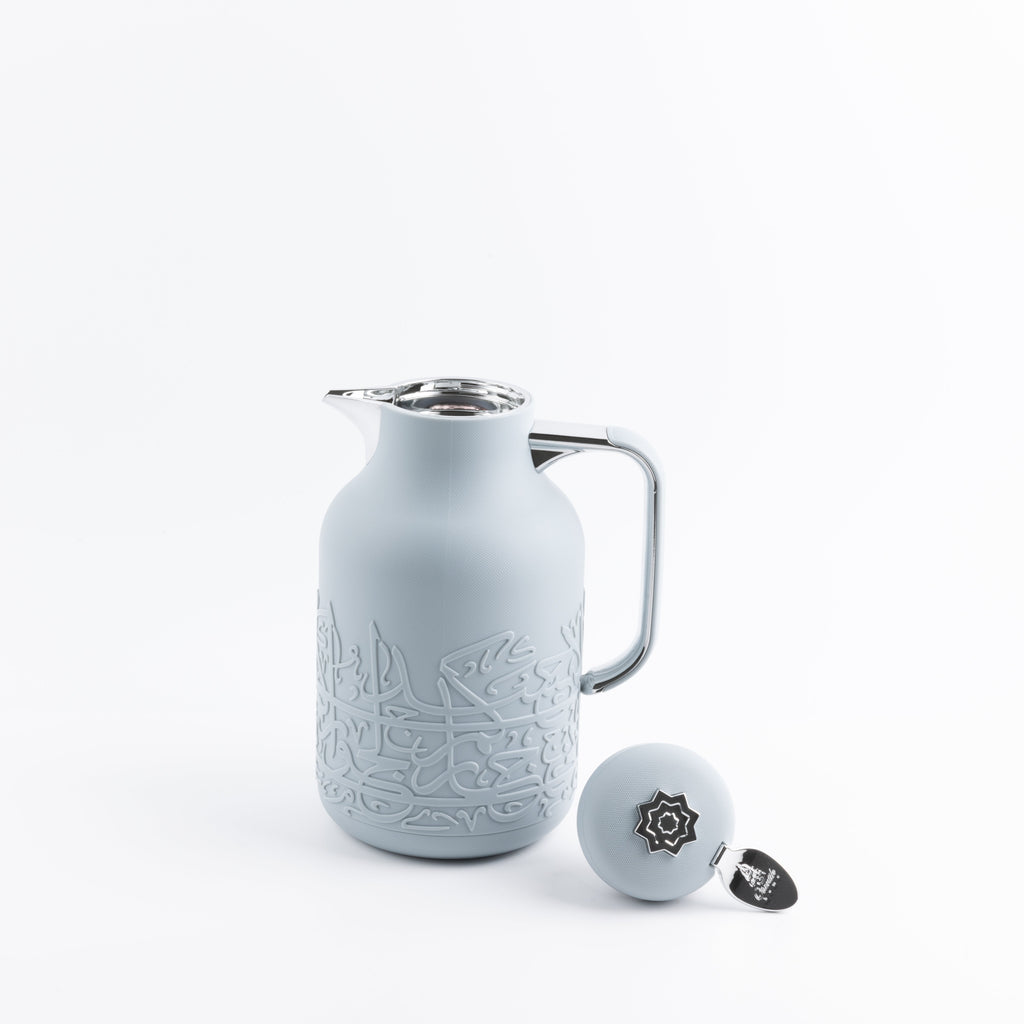 Jiwar - Vacuum Flask / Thermos - Haze Blue & Silver